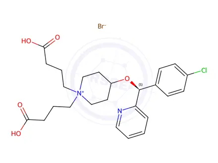 Chemical structure of Bepotastine Impurity 21 Bromide