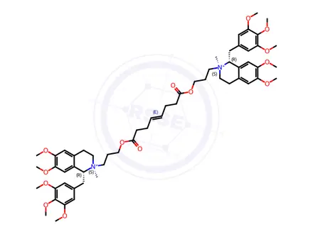 Chemical structure of Mivacurium Chloride Impurity 107