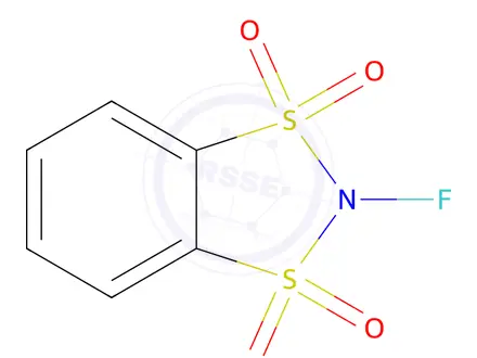 Chemical structure of N-FLUORO-O-BENZENEDISULFONIMIDE