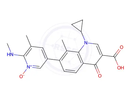 Chemical structure of Ozenoxacin Impurity 61