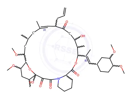 Chemical structure of FK-506 3’-Methyl Ether
