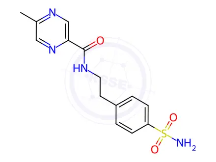 Chemical structure of Glipizide EP Impurity A (Glipizide USP Related Compound A)
