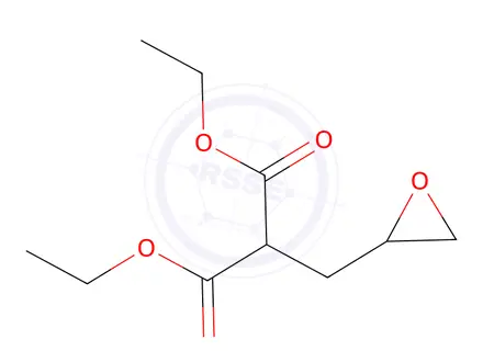 Chemical structure of 1,3-Diethyl 2-(oxiran-2-ylmethyl)propanedioate