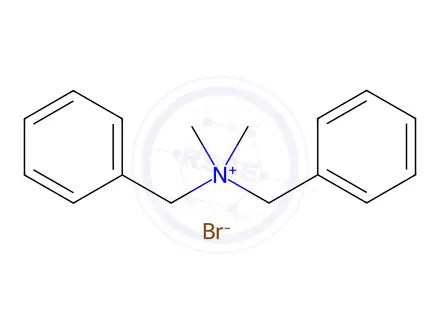 Chemical structure of N-Benzyl-N,N-dimethyl-1-phenylmethanaminium bromide