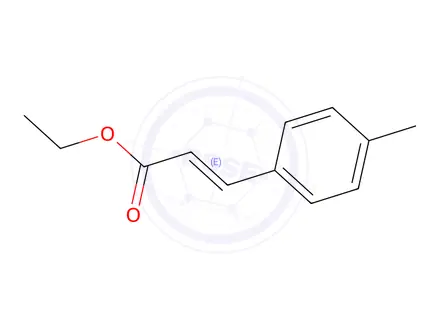 Chemical structure of p-Methylcinnamic acid ethyl ester
