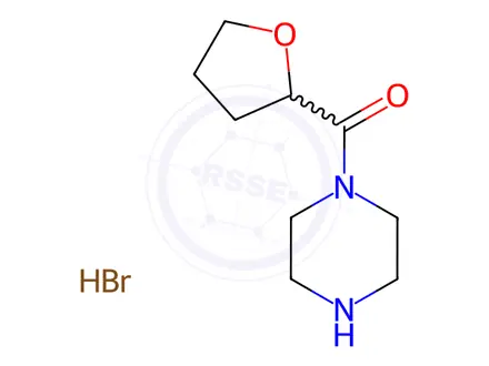 Chemical structure of Terazosin Impurity 14 Hydrobromide (Terazosin EP Impurity N Hydrobromide)