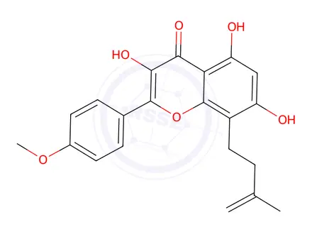 Chemical structure of Icaritin Impurity 10