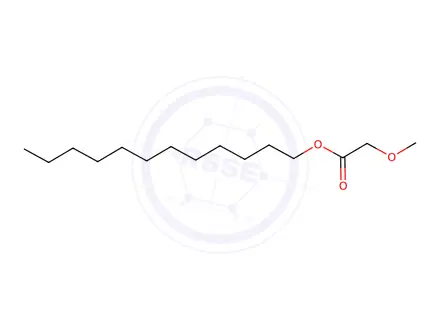 Chemical structure of Dodecyl Methoxyacetate
