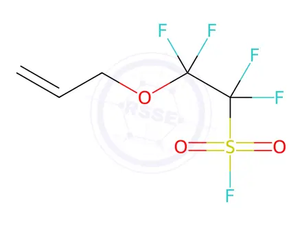 Chemical structure of 2-Allyloxy-1,1,2,2-tetrafluoroethanesulfonyl Fluoride