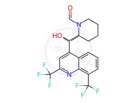 Chemical structure of Mefloquine Impurity 11