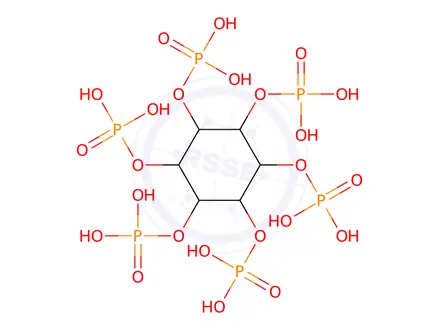 Chemical structure of Phytic Acid Potassium Salt