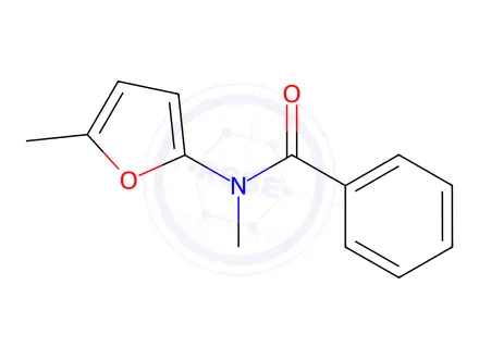 Chemical structure of N-Methyl-N-(5-methylfuran-2-yl)benzamide