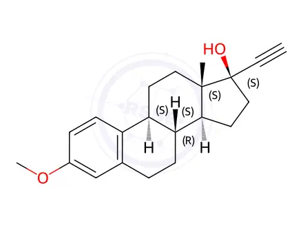 Chemical structure of Mestranol