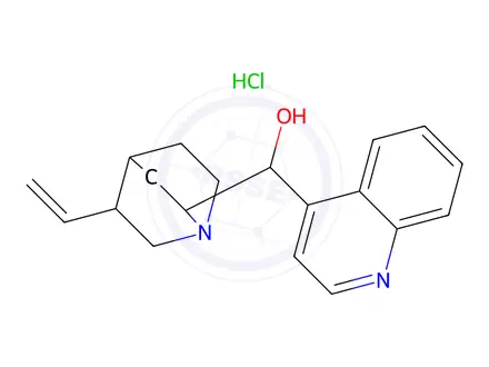 Chemical structure of Cinchonine hydrochloride