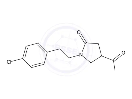 Chemical structure of 1-(4-Chlorophenethyl)-5-oxopyrrolidine-3-carboxylic acid