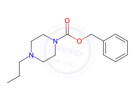 Chemical structure of Benzyl 4-propylpiperazine-1-carboxylate