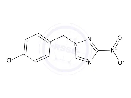 Chemical structure of 1-(4-Chlorobenzyl)-3-nitro-1h-1,2,4-triazole