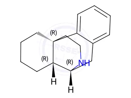 Chemical structure of Morphinan