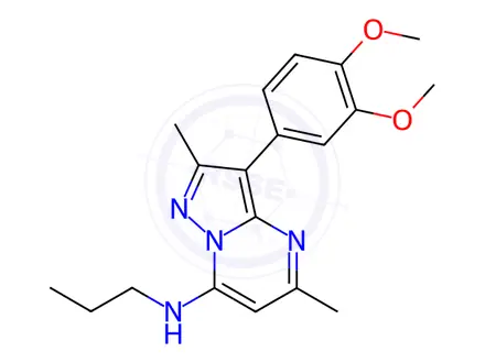 Chemical structure of T-00127-HEV1 Impurity 84