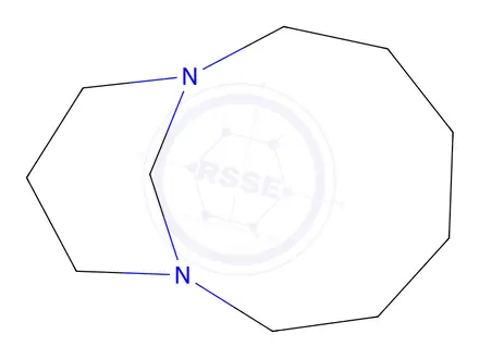 Chemical structure of 1,8-Diazabicyclo[6.3.1]dodecane