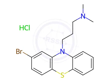 Chemical structure of Bromopromazine Hydrochloride