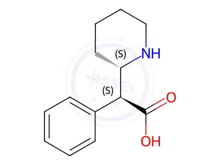 Chemical structure of Methylphenidate Hydrochloride Impurity 1 (Methylphenidate Hydrochloride EP Impurity A)