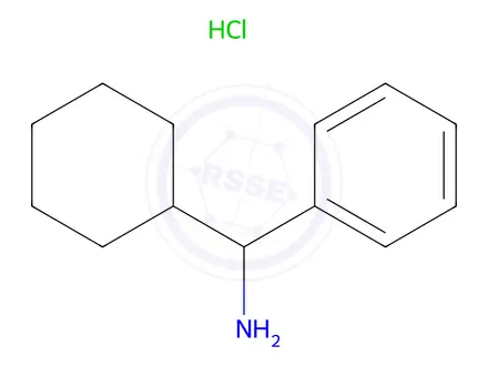 Chemical structure of Cyclohexyl(phenyl)methanamine