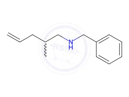 Chemical structure of N-Benzyl-2-methylpent-4-en-1-amine