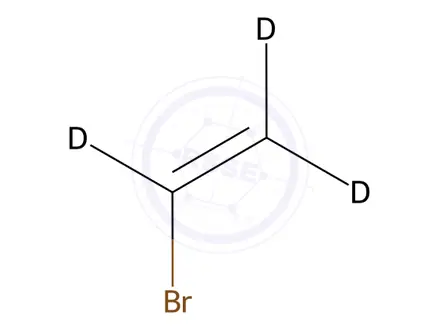 Chemical structure of Vinyl-d3 Bromide, Solution in THF (1M)