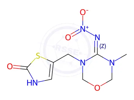 Chemical structure of Thiamethoxam Impurity 15