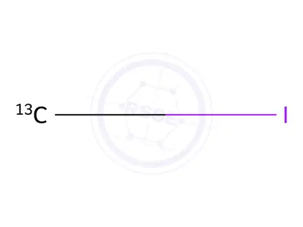 Chemical structure of Iodomethane 13C