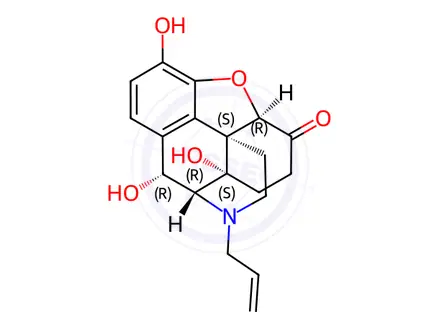 Chemical structure of Naloxone EP Impurity F