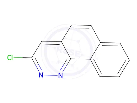 Chemical structure of 3-Chlorobenzo[h]cinnoline