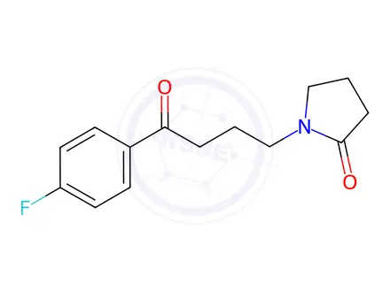 Chemical structure of 1-(1-Fluoro-4-oxo-4-phenylbutyl)pyrrolidin-2-one