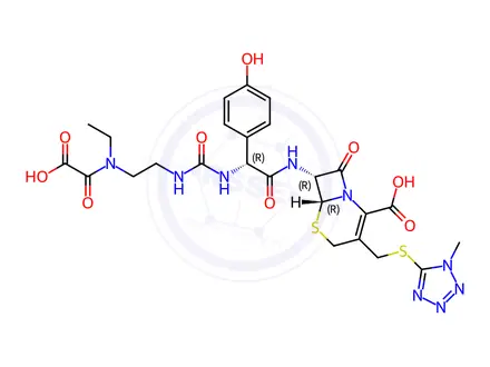 Chemical structure of Cefoperazone Impurity 139