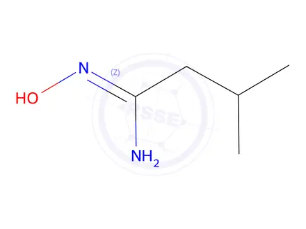 Chemical structure of (1Z)-N-Hydroxy-3-methylbutanimidamide