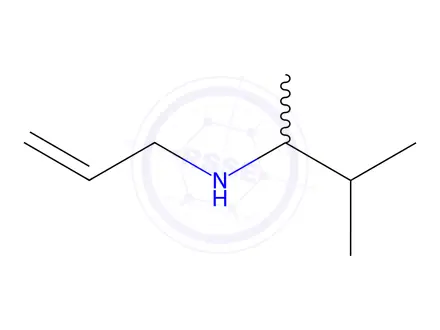 Chemical structure of n-Allyl-3-methylbutan-2-amine