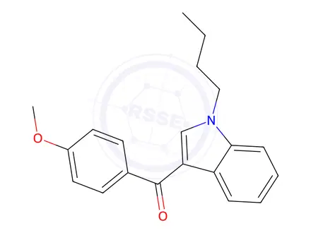 Chemical structure of RCS-4-C4 homolog