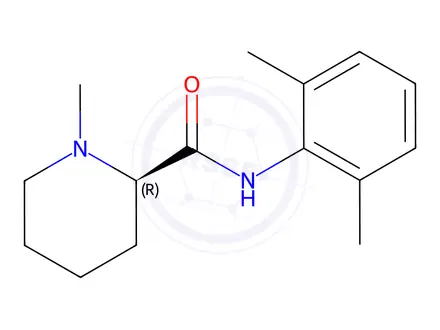 Chemical structure of D-Mepivacaine