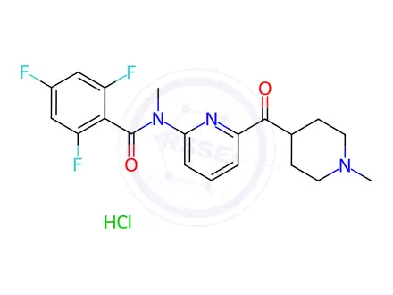 Chemical structure of Lasmiditan Impurity 4 HCl