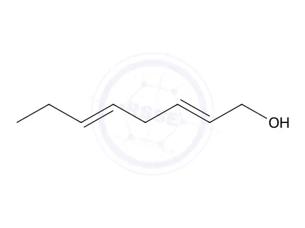Chemical structure of (2E,5Z)-2,5-Octadien-1-ol