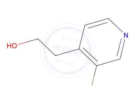 Chemical structure of 2-(3-Bromopyridin-4-yl)ethan-1-ol