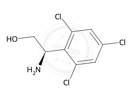 Chemical structure of (r)-2-Amino-2-(2,4,6-trichlorophenyl)ethan-1-ol