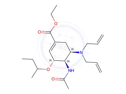 Chemical structure of Oseltamivir Impurity 142