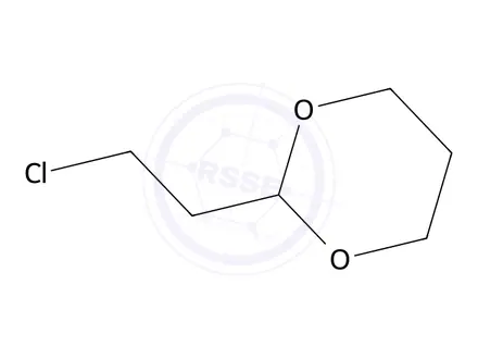 Chemical structure of 2-(2-Chloroethyl)-1,3-dioxane