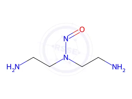 Chemical structure of N,N-bis(2-aminoethyl)nitrous amide