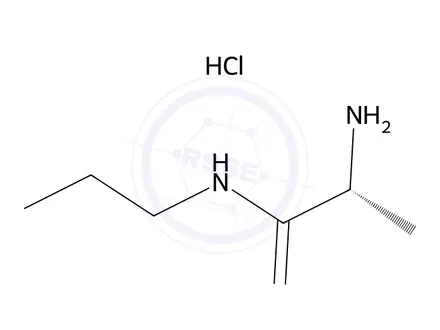 Chemical structure of (2R)-2-Amino-N-propylpropanamide hydrochloride