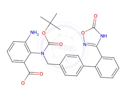 Chemical structure of Azilsartan Impurity 116