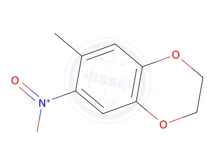 Chemical structure of 6-Methyl-7-nitro-2,3-dihydrobenzo[b][1,4]dioxine