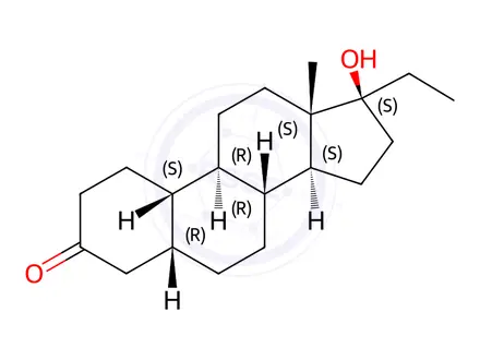 Chemical structure of 4,5β-Dihydro Norethandrolone